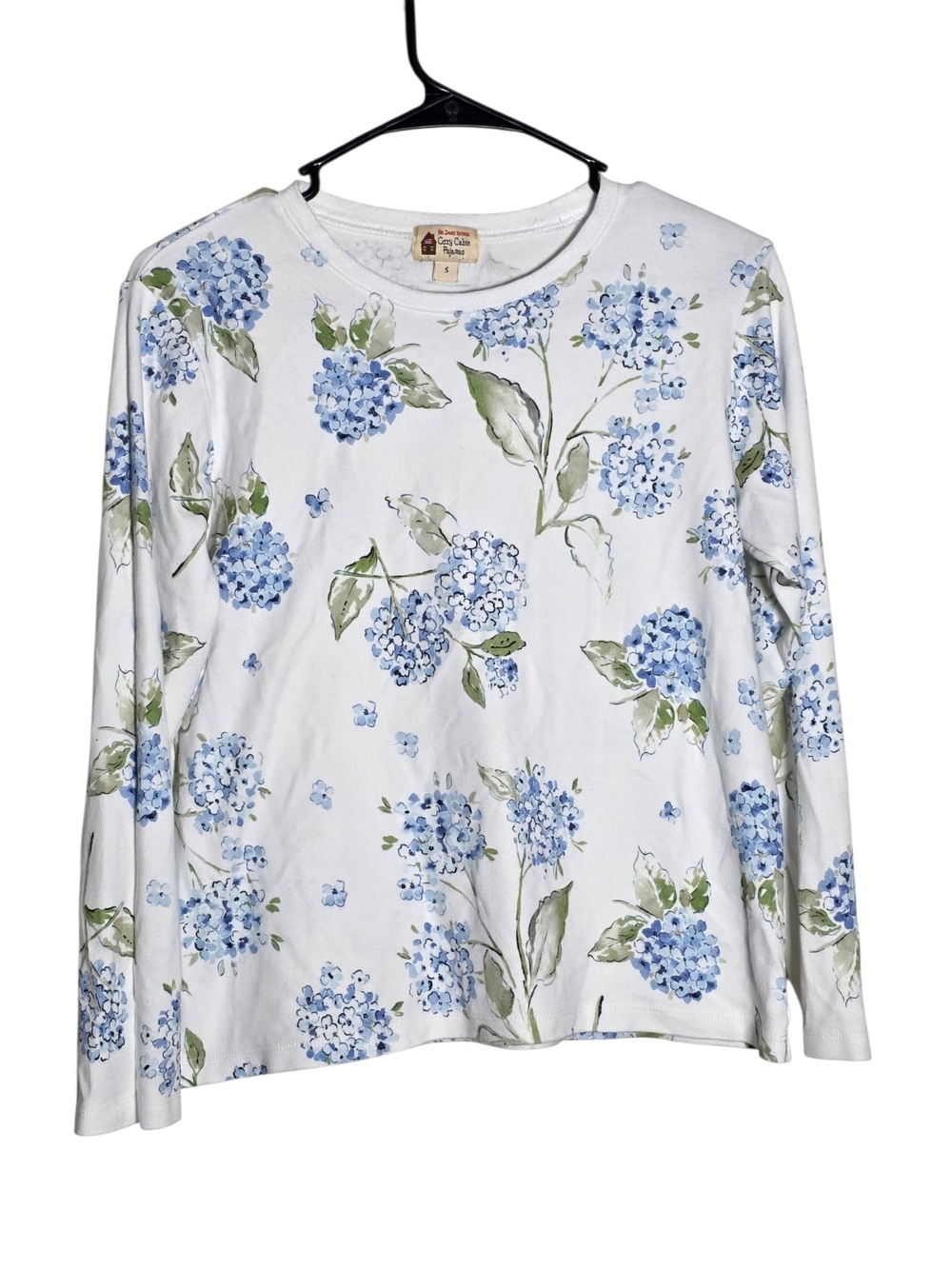 Kiel James Patrick Cozy Cabin Pajamas Hydrangea Top Small